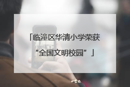 临潼区华清小学荣获“全国文明校园”