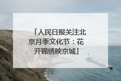 人民日报关注北京月季文化节：花开锦绣映京城