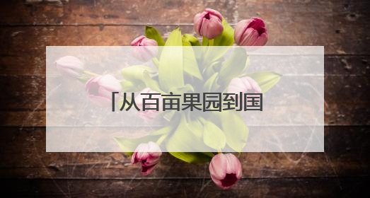 从百亩果园到国家高新技术企业