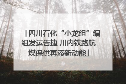 四川石化“小龙组”编组发运告捷 川内铁路航煤保供再添新动能