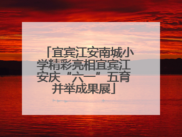 宜宾江安南城小学精彩亮相宜宾江安庆“六一”五育并举成果展