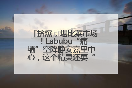 挤爆，堪比菜市场！Labubu“痛墙”空降静安嘉里中心，这个精灵还要“突袭”便利店？