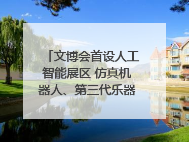 文博会首设人工智能展区 仿真机器人、第三代乐器成为人气王｜文博向“新”