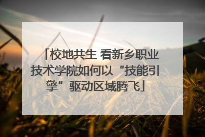 校地共生 看新乡职业技术学院如何以“技能引擎”驱动区域腾飞