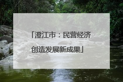 澄江市：民营经济创造发展新成果