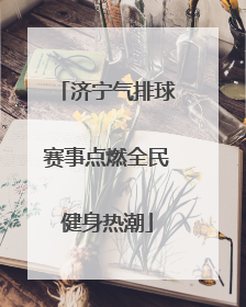 济宁气排球赛事点燃全民健身热潮