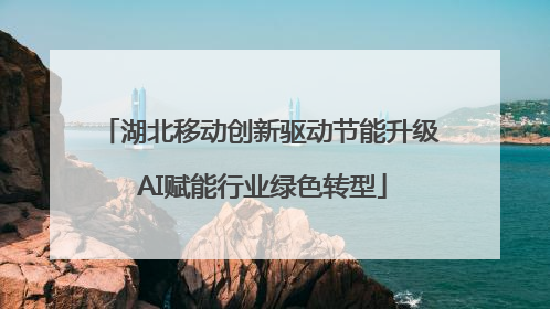 湖北移动创新驱动节能升级 AI赋能行业绿色转型
