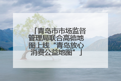 青岛市市场监督管理局联合高德地图上线“青岛放心消费公益地图”