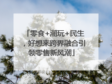 零食+潮玩+民生，好想来跨界融合引领零售新风潮