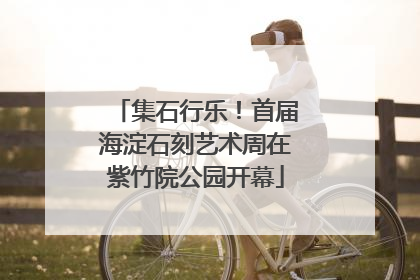 集石行乐！首届海淀石刻艺术周在紫竹院公园开幕