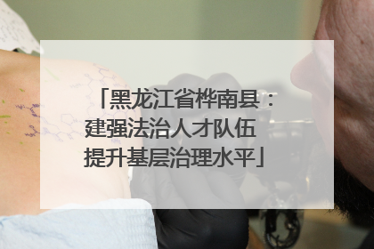 黑龙江省桦南县：建强法治人才队伍 提升基层治理水平