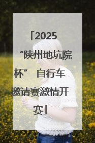 2025 “陕州地坑院杯” 自行车邀请赛激情开赛