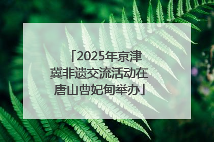 2025年京津冀非遗交流活动在唐山曹妃甸举办