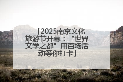 2025南京文化旅游节开幕：“世界文学之都”用百场活动等你打卡